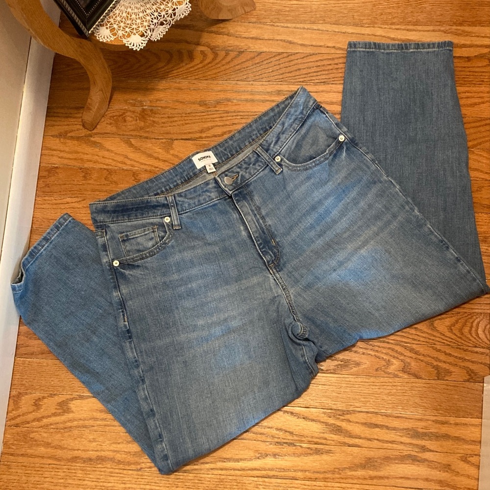 Sonoma Blue Ankle & Cropped Women Jeans